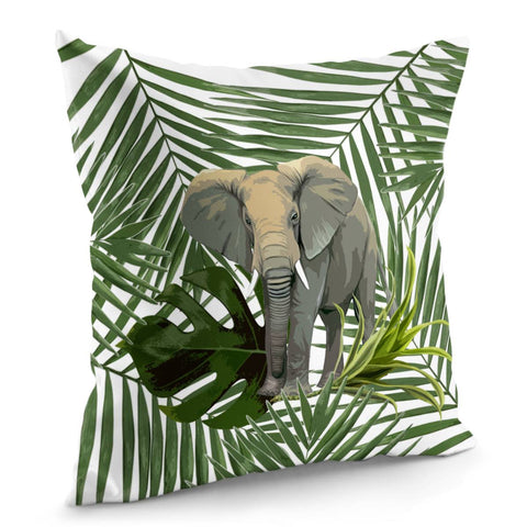 Image of Big Elephants Pillow Cover