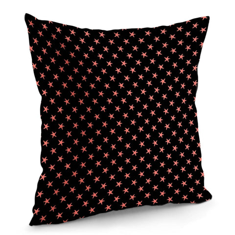 Image of Starfish Pattern Pillow Cover