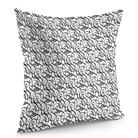 Image of Calligraphic Pillow Cover