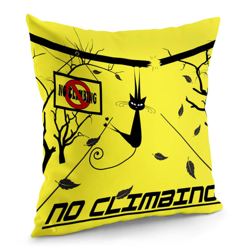 Image of Animal Safety Sign Pillow Cover