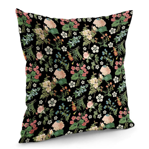 Image of Garden Flowers Pillow Cover