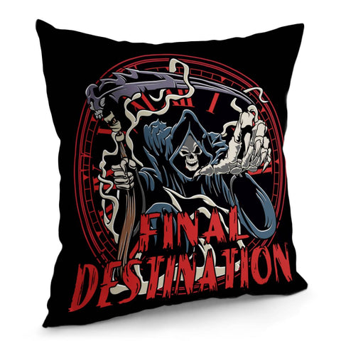 Image of Grim Reaper Pillow Cover