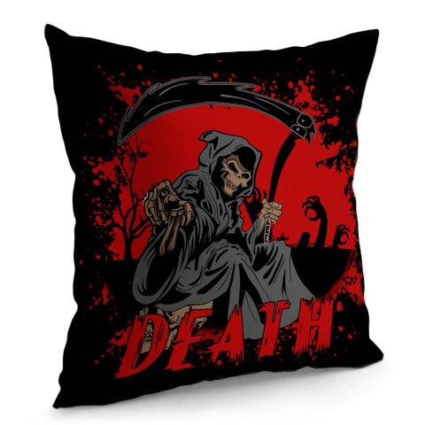 Image of Grim Reaper Pillow Cover