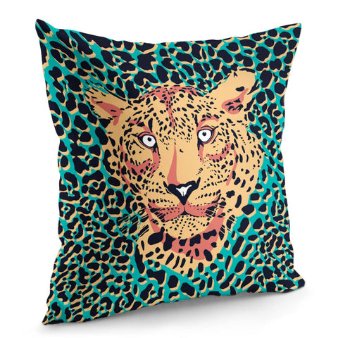 Image of Leopard And Animal Textures And Animals Pillow Cover