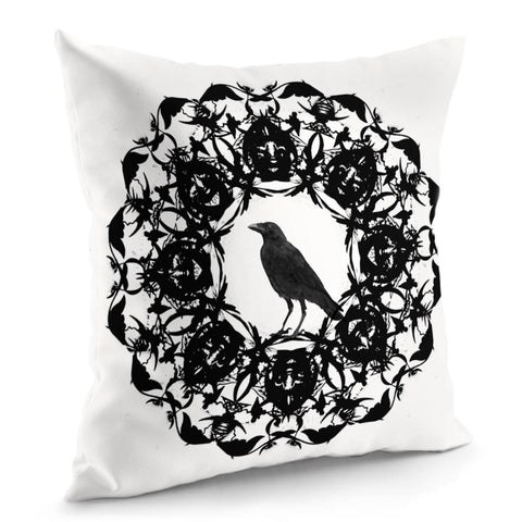 Image of Crow Pillow Cover