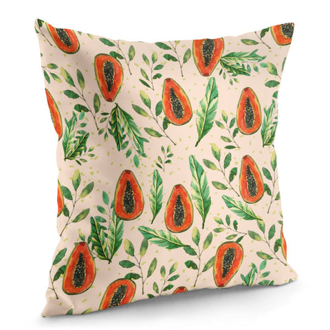 Image of Papaya Pillow Cover