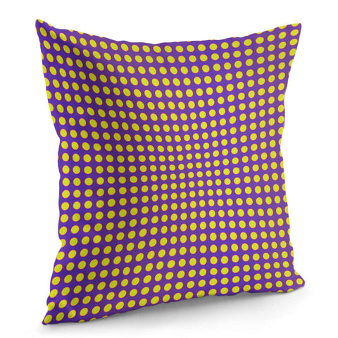 Image of Spotty Illusion Pillow Cover