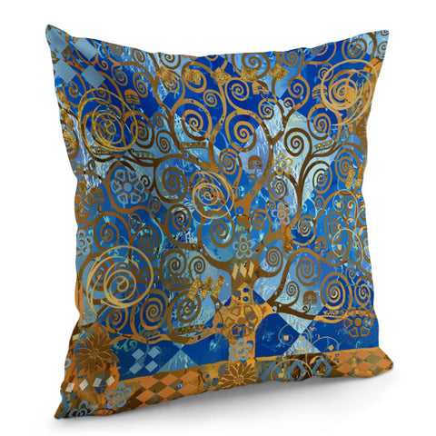 Image of Klimt Tree Pillow Cover