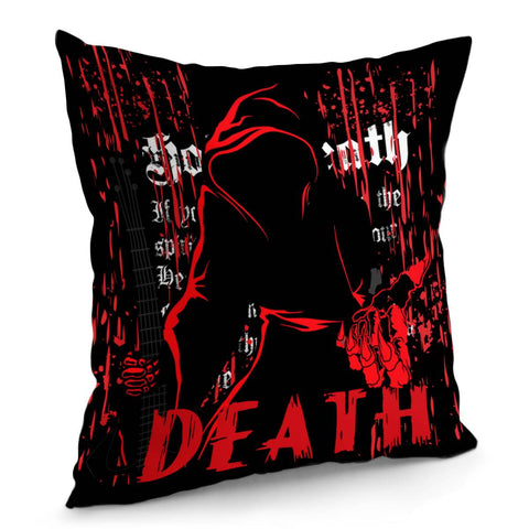 Image of Grim Reaper Pillow Cover