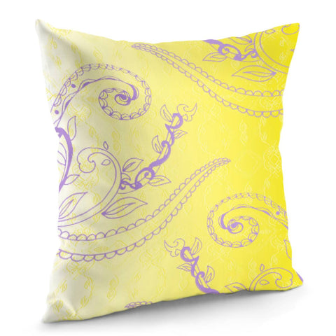 Image of Yellow Pillow Cover