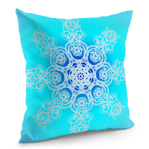 Image of Blue Pillow Cover