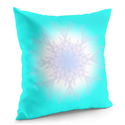 Image of Blue Pillow Cover