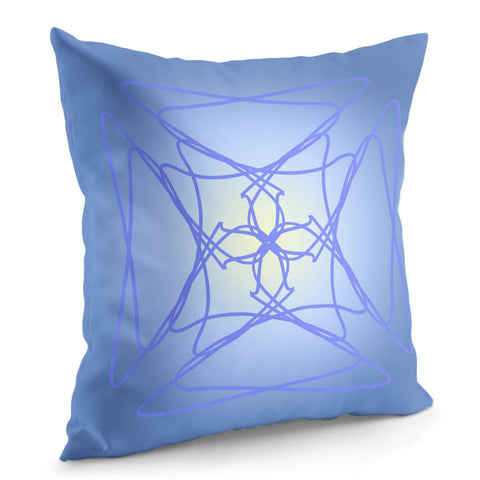 Image of Blue Pillow Cover