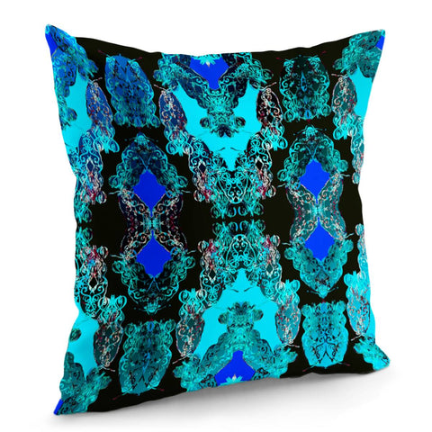 Image of Blue Pillow Cover