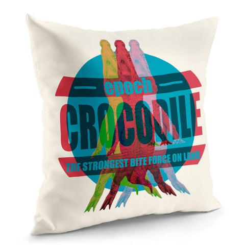 Image of Crocodile Pillow Cover