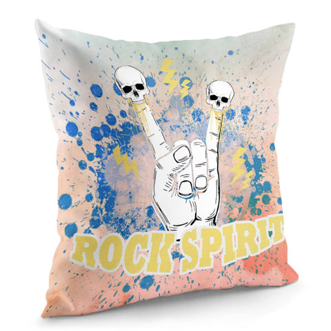 Image of Skull Pillow Cover