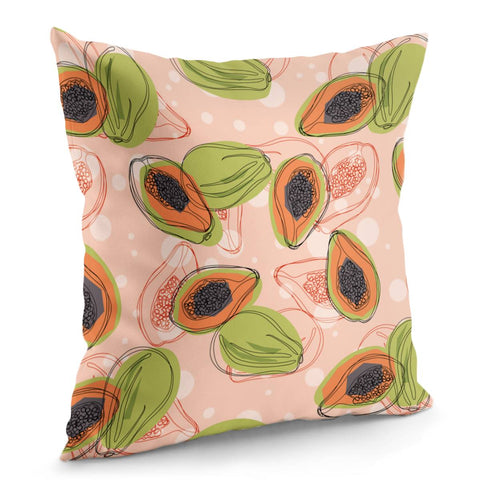 Image of Papaya Pillow Cover