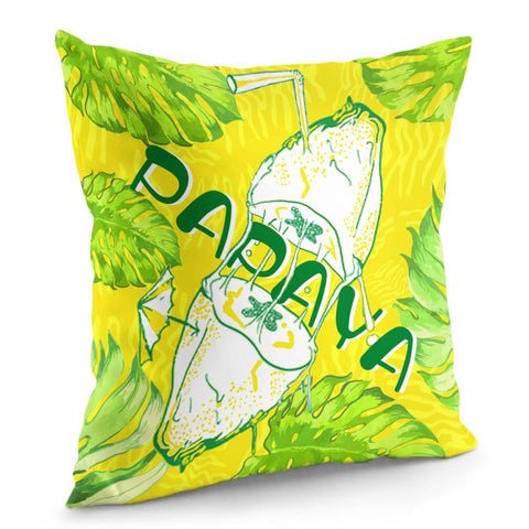 Image of Papaya Pillow Cover