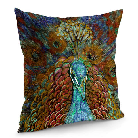 Image of Magic Peacock Pillow Cover