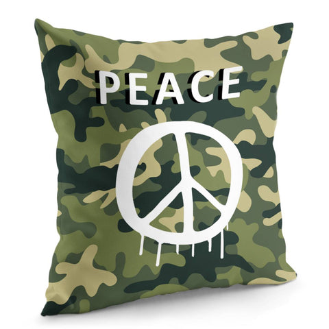 Image of Peace Sign Pillow Cover