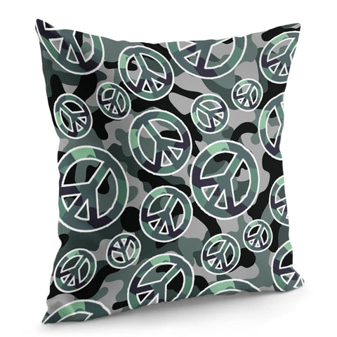 Image of Peace Sign Pillow Cover