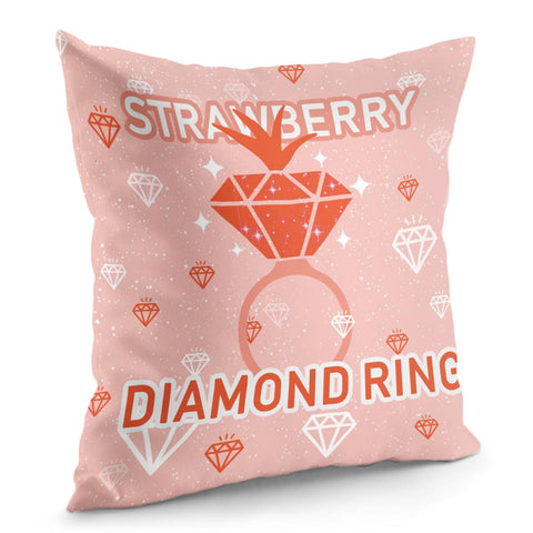 Image of Strawberry Pillow Cover