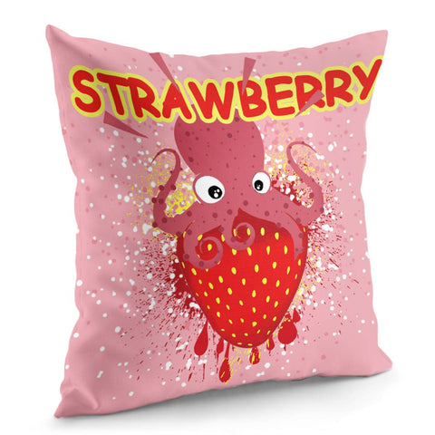 Image of Strawberry Pillow Cover