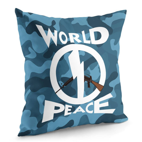 Image of Peace Sign Pillow Cover