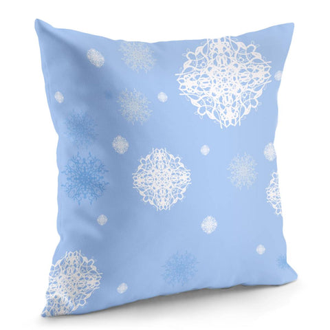 Image of Blue Pillow Cover