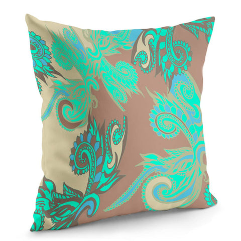 Image of Blue Pillow Cover