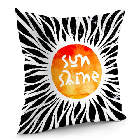 Image of Sun Pillow Cover