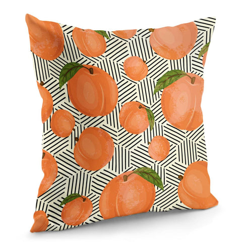 Image of Peach Pillow Cover