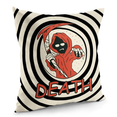 Image of Grim Reaper Pillow Cover