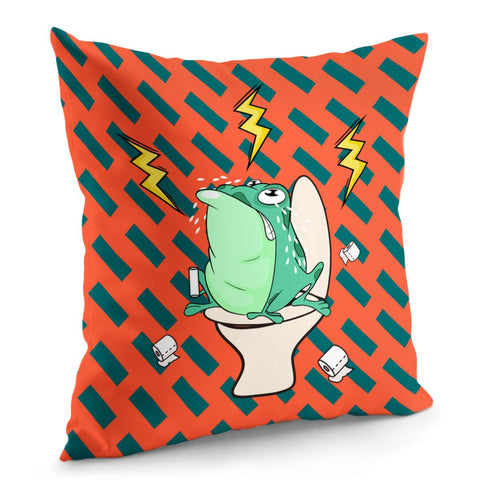 Image of Frog Pillow Cover