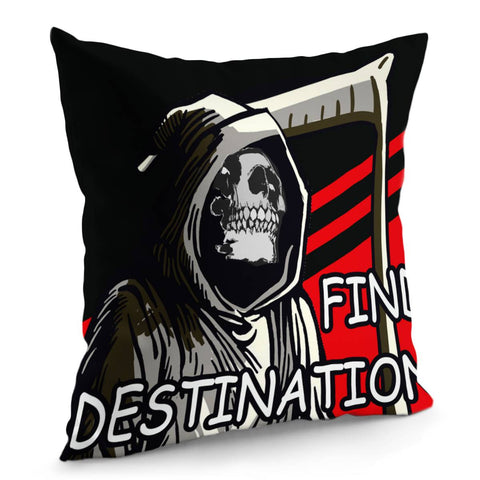 Image of Grim Reaper Pillow Cover