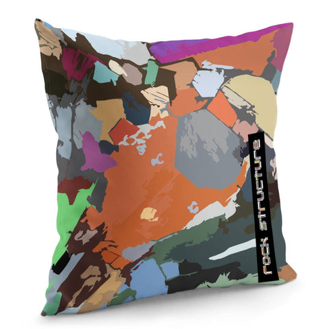 Image of Rock Structure Pillow Cover