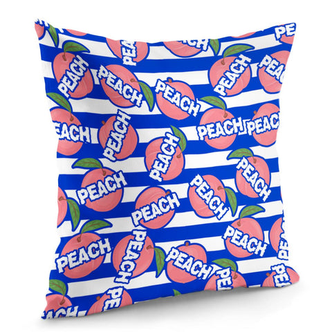 Image of Peach Pillow Cover