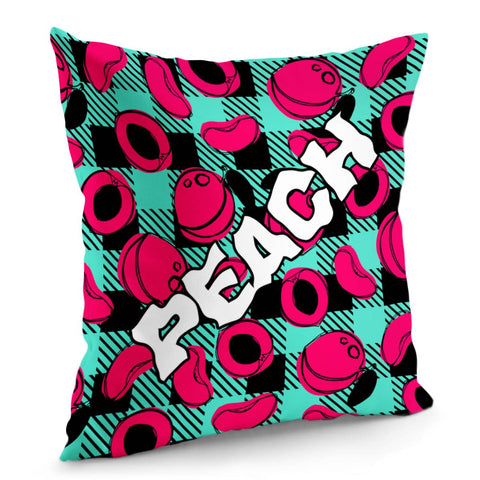 Image of Peach Pillow Cover