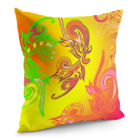 Image of Yellow Pillow Cover