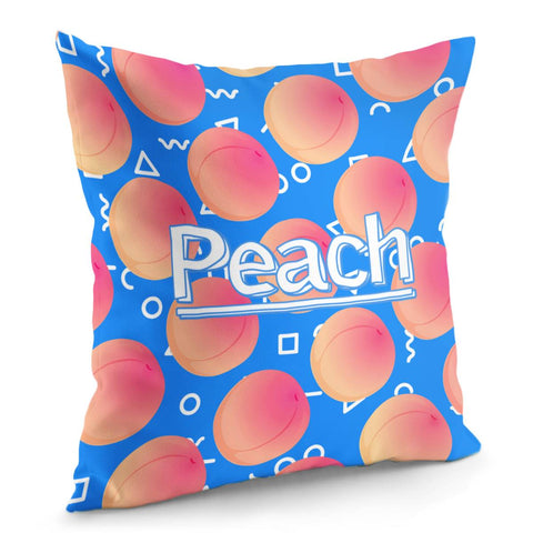 Image of Peach Pillow Cover