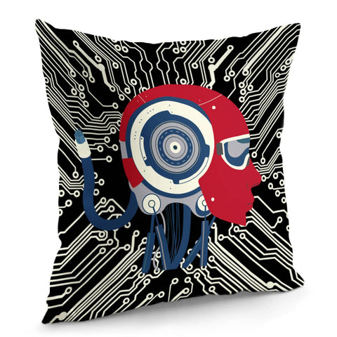 Image of Robot Pillow Cover