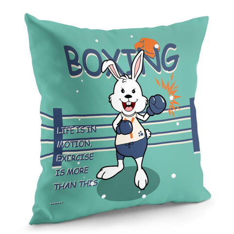 Image of Rabbit Pillow Cover