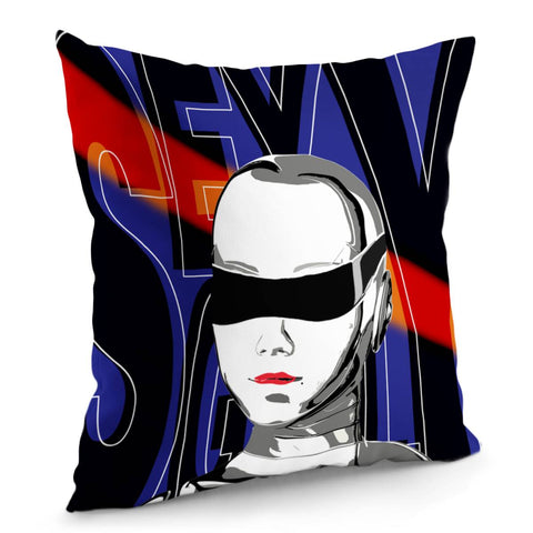 Image of Robot Pillow Cover