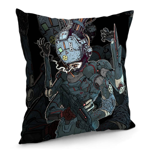 Image of Robot Pillow Cover