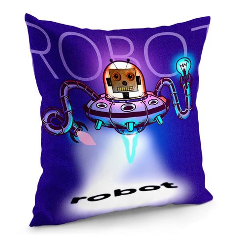 Image of Robot Pillow Cover