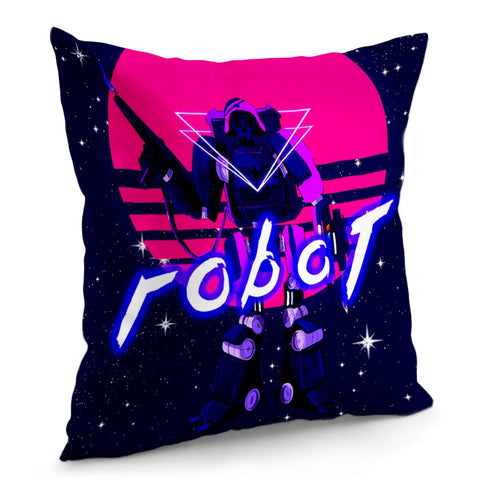 Image of Robot Pillow Cover