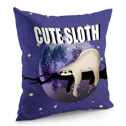 Image of Sloth Pillow Cover