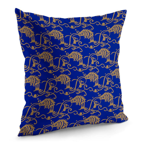 Image of Chinese Fish 2 Pillow Cover