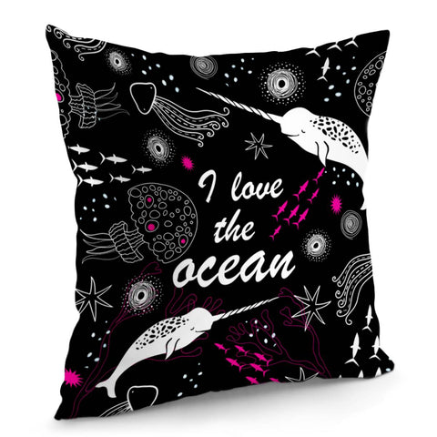 Image of Narwhal Pillow Cover