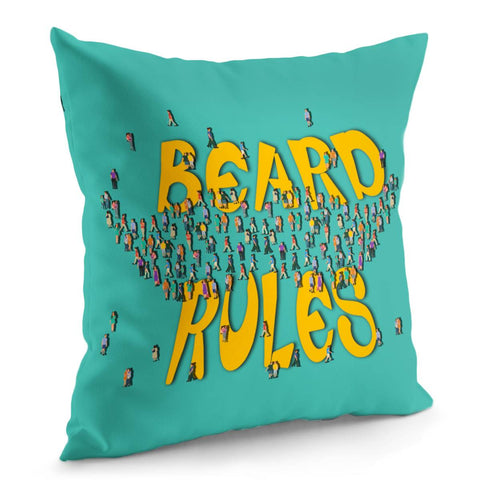 Image of Beard Pillow Cover